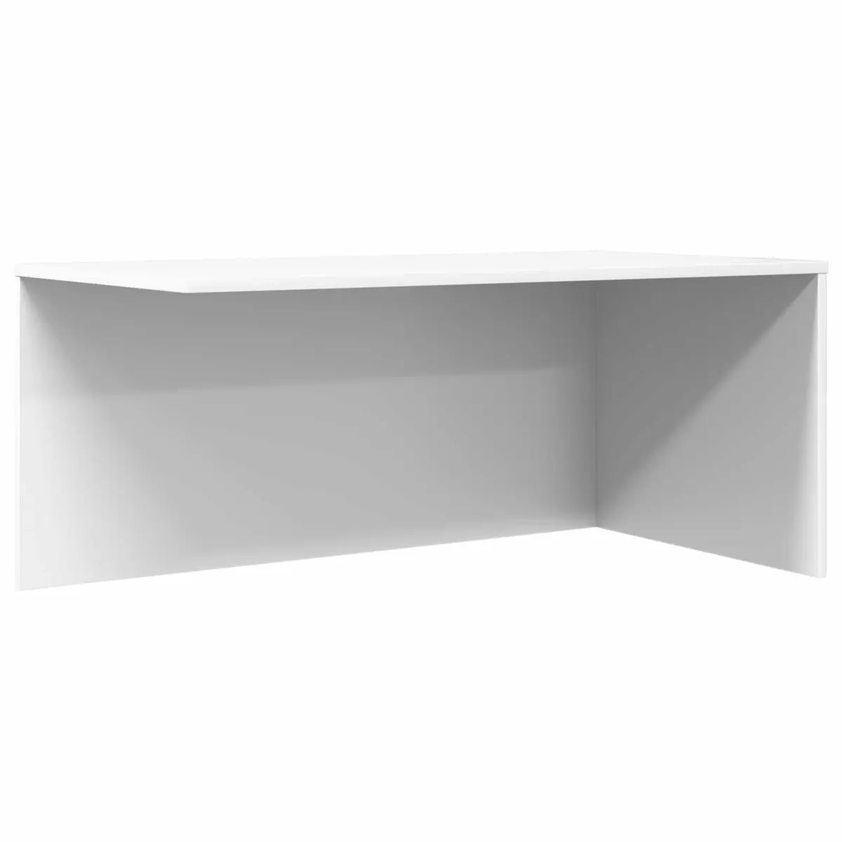 Coffee Table Set 2 Pieces White Modern Lounge Furniture Rectangular Accent