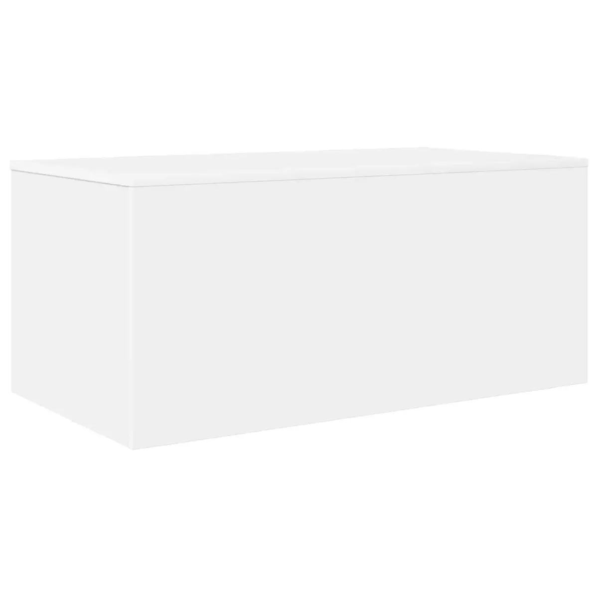 Coffee Table Set 2 Pieces White Modern Lounge Furniture Rectangular Accent