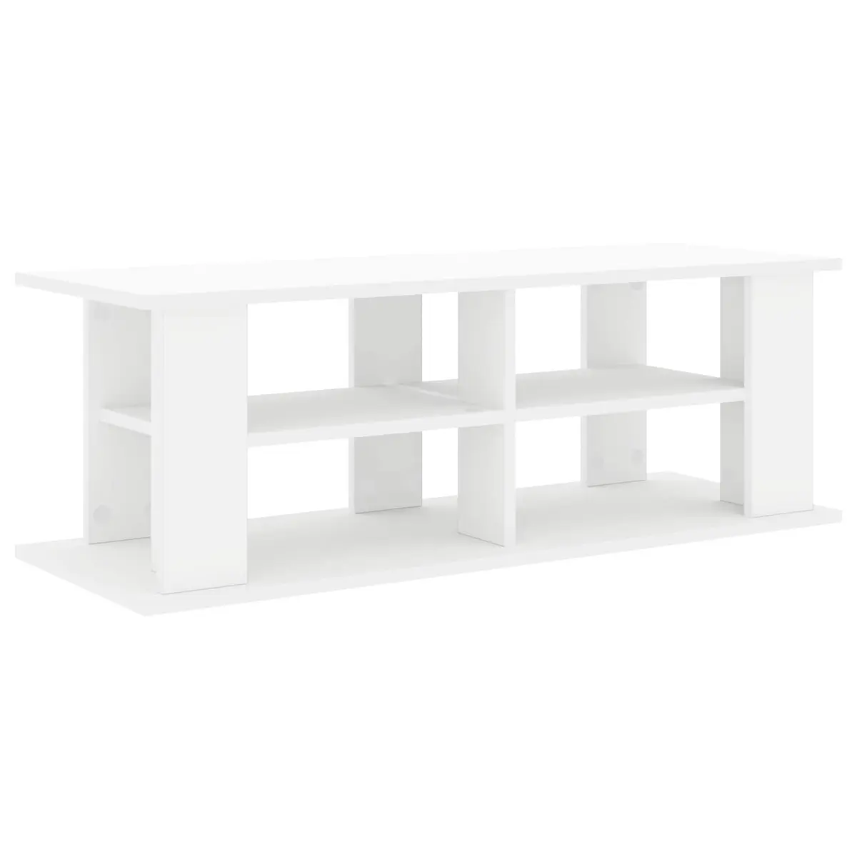 White TV Stand for Living Room Comfort