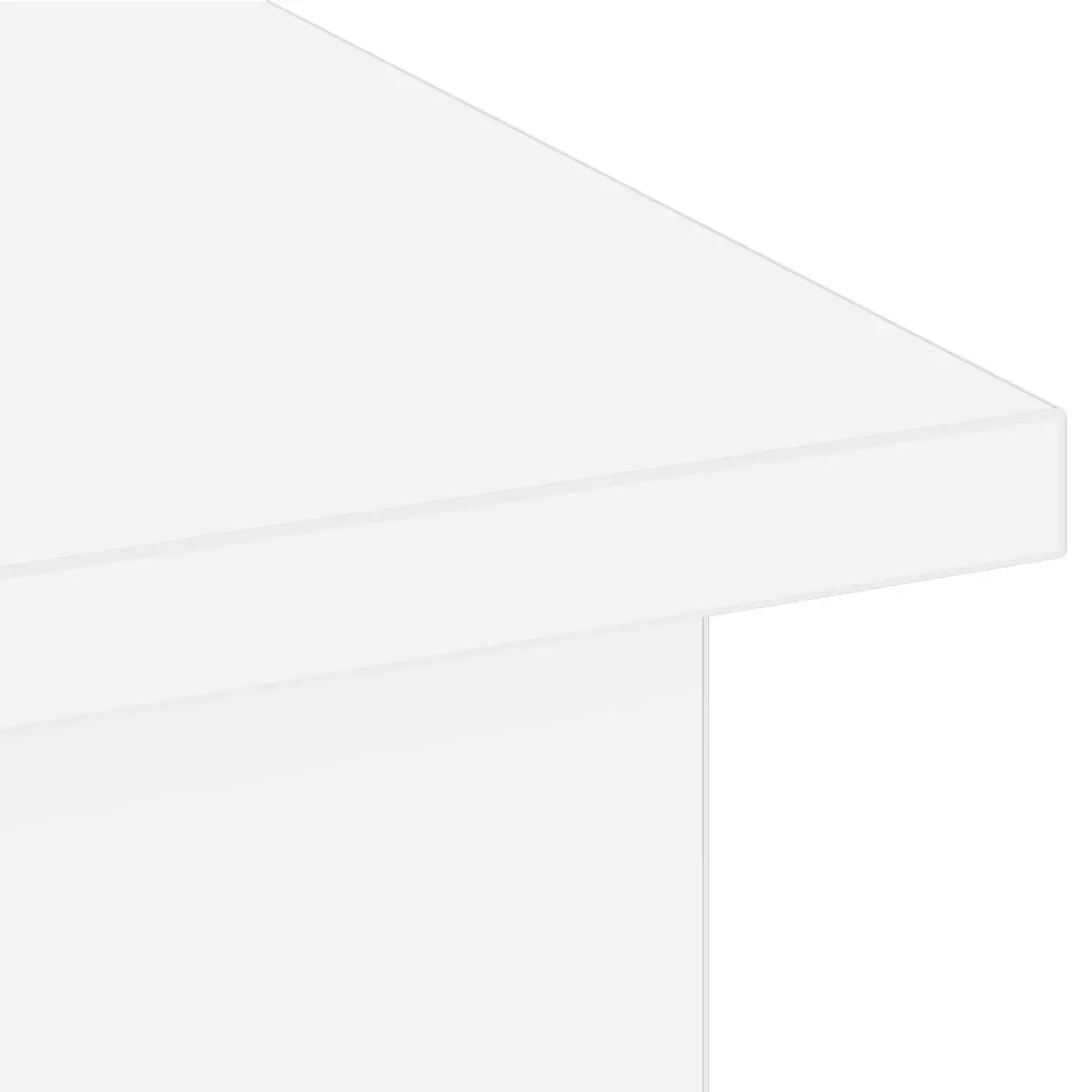 White TV Stand for Living Room Comfort