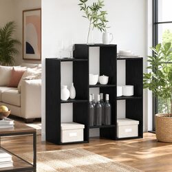 Modern Black Oak Sideboard 90 x 30 x 90 cm