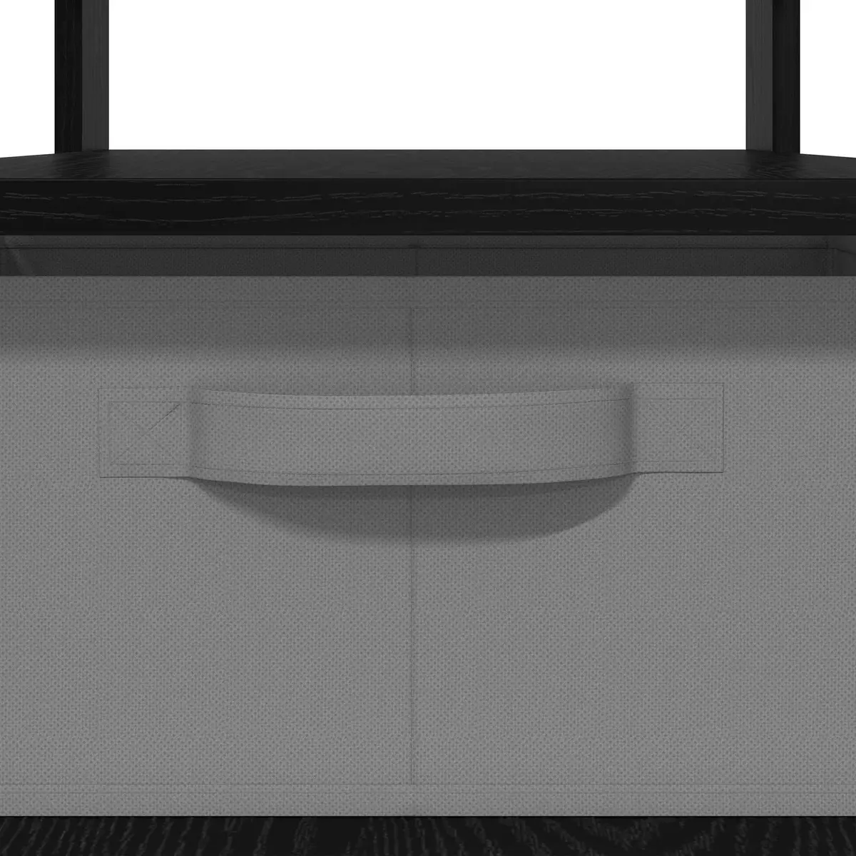 Black Coffee Table with Storage Drawers
