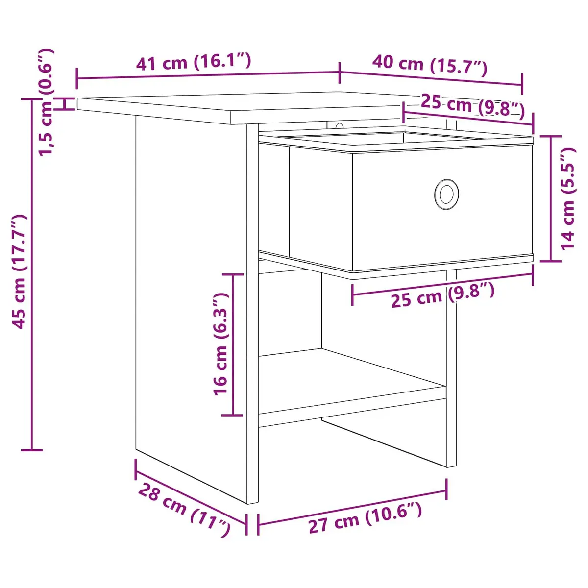Black Nightstands for Modern Bedrooms