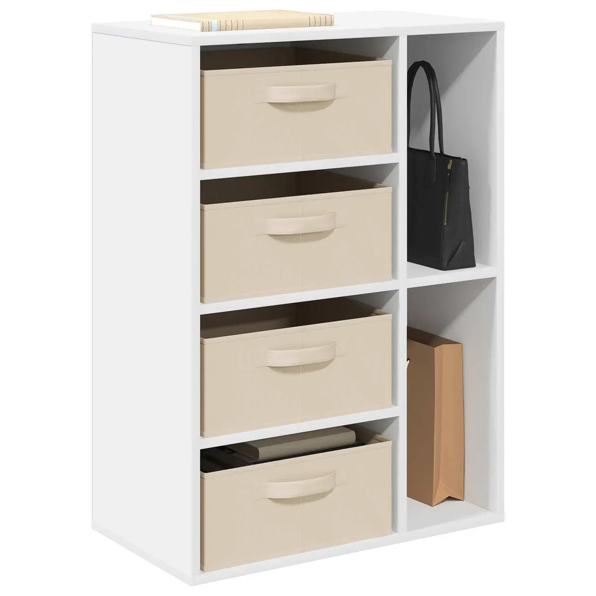 White Sideboard Storage Cabinet Modern Living Room Dining Furniture Buffet