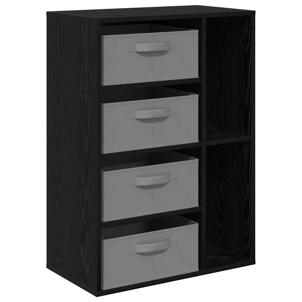 Black Oak Sideboard for Living and Dining Spaces