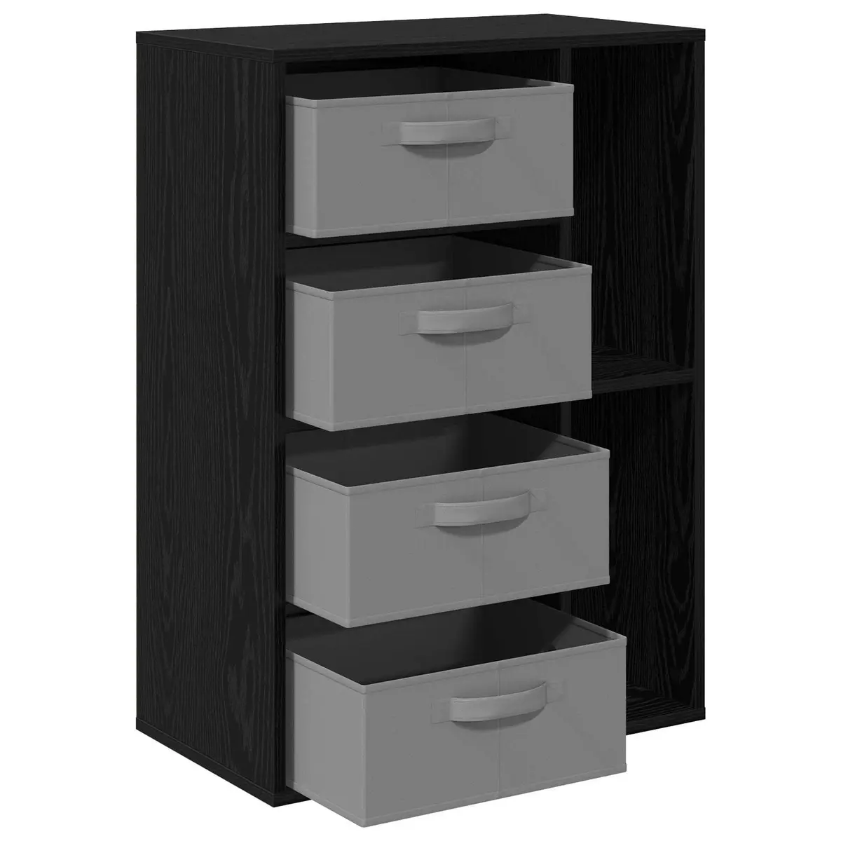 Black Oak Sideboard for Living and Dining Spaces
