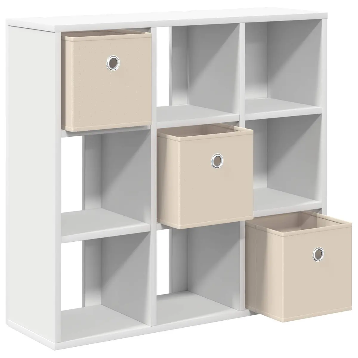 White Sideboard Storage Cabinet for Living Rooms