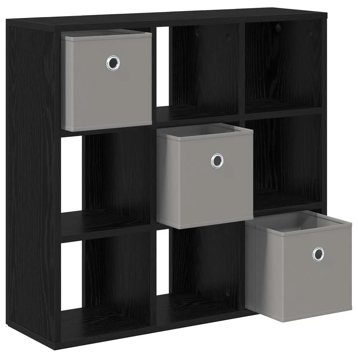 Black Oak Sideboard with Drawer for Storage