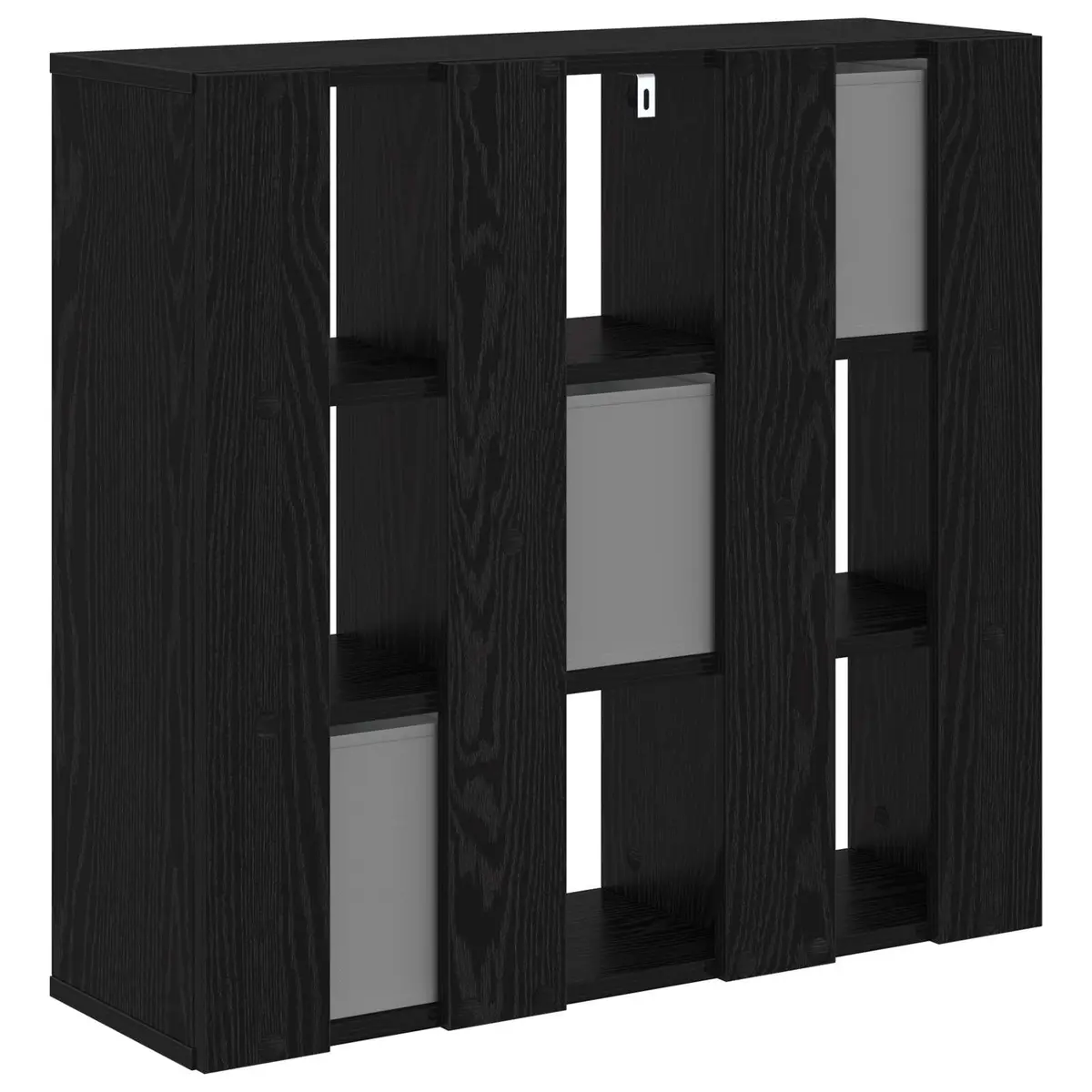 Black Oak Sideboard with Drawer for Storage