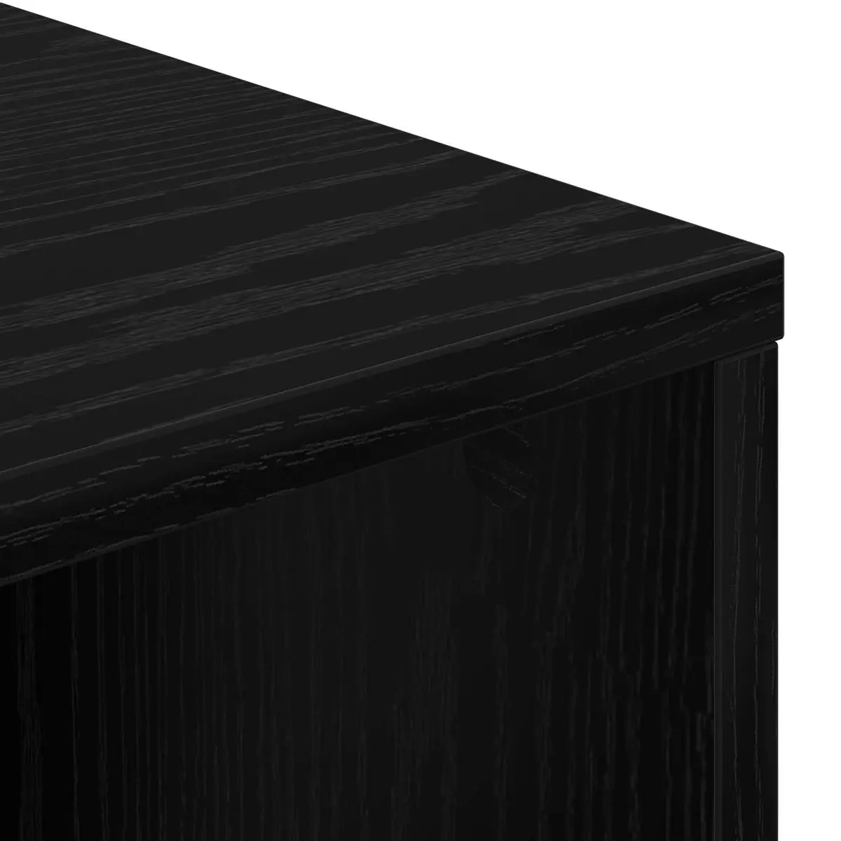 Black Oak Sideboard with Drawer for Storage