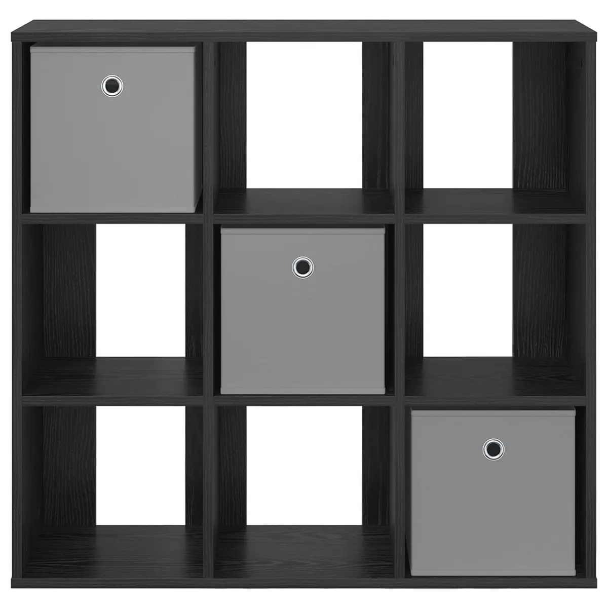 Black Oak Sideboard with Drawer for Living Rooms