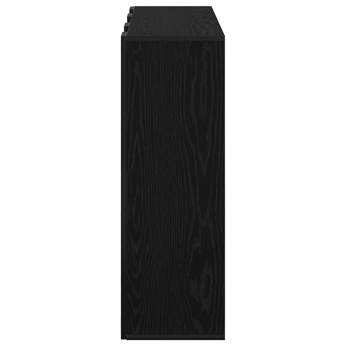 Black Oak Sideboard with Drawer for Living Rooms