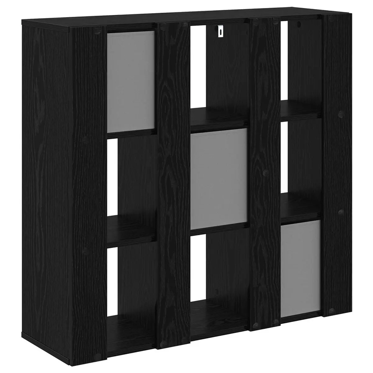 Black Oak Sideboard with Drawer for Living Rooms