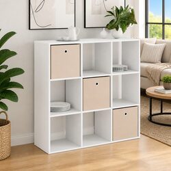 Modern White Sideboard with Drawer for Storage