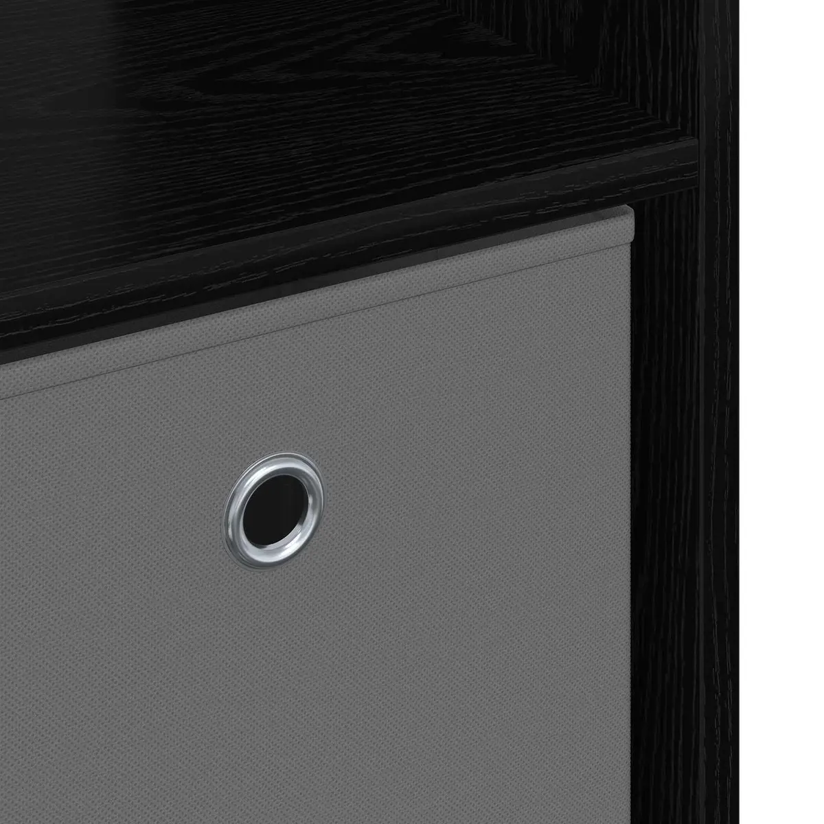 Sideboard Storage Cabinet Black Oak 102 x 31 x 99.5 cm Engineered Wood