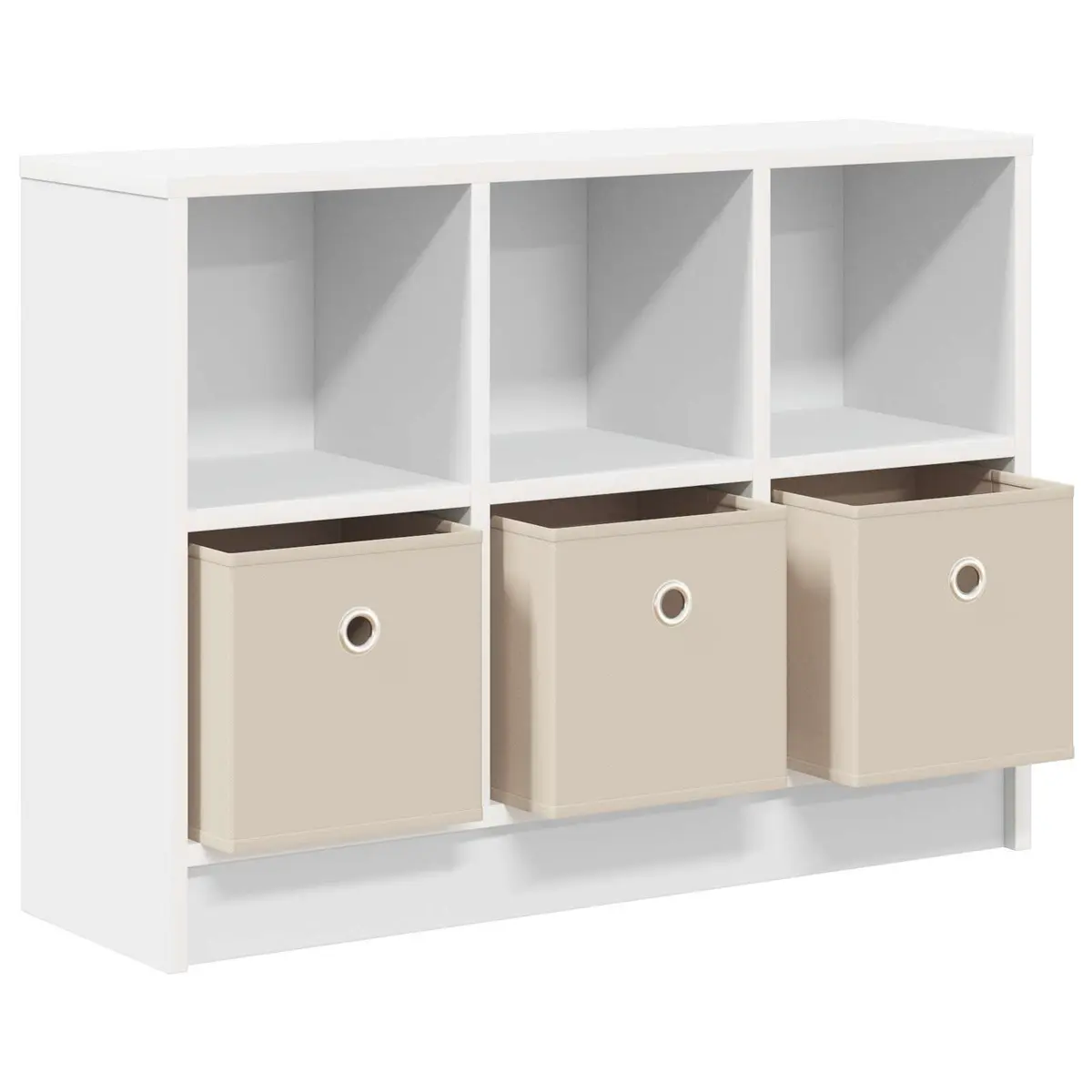 White Sideboard Storage Cabinet for Living Spaces