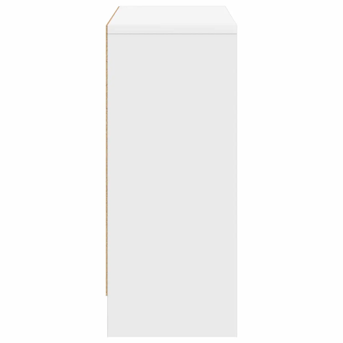 White Sideboard Storage Cabinet for Living Spaces