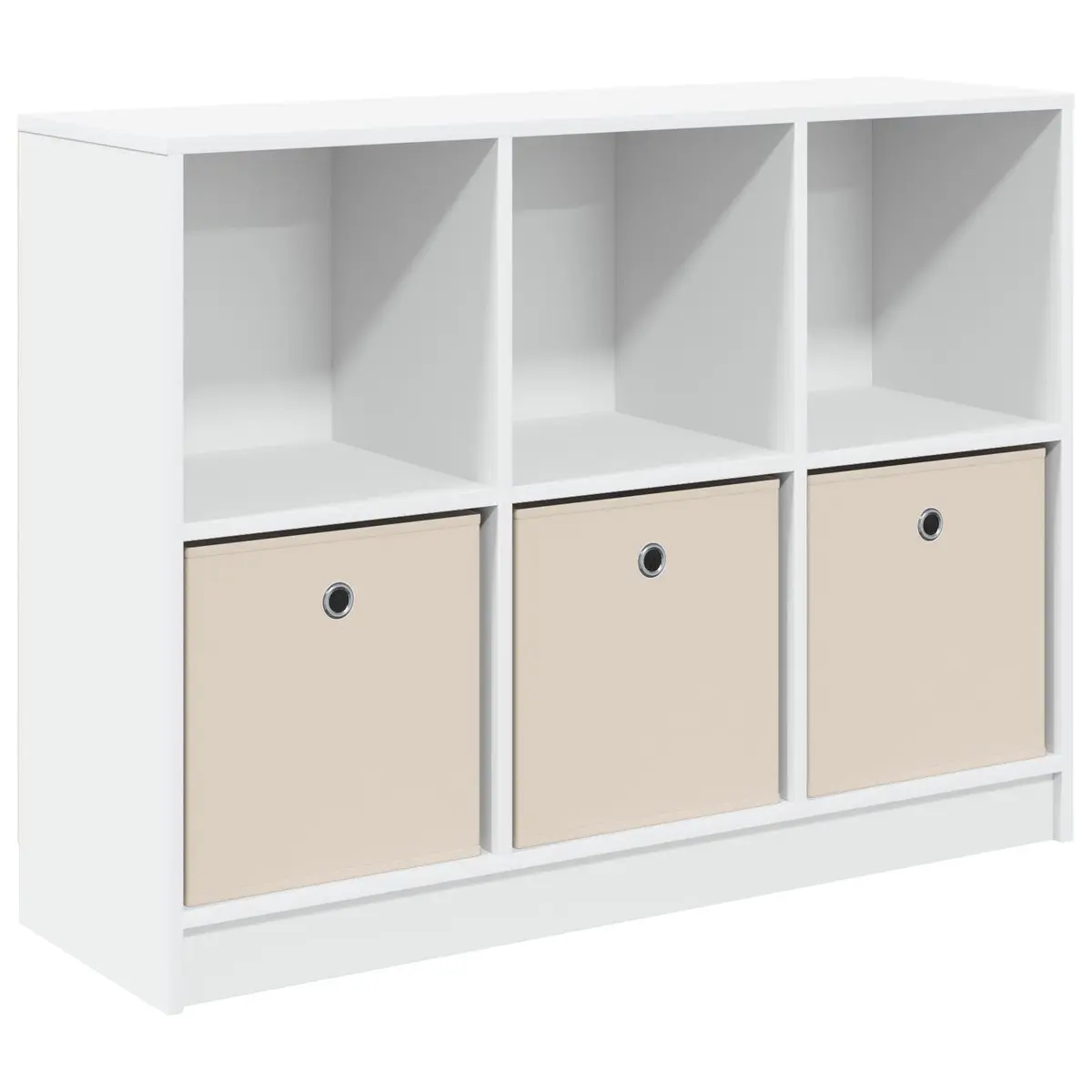 White Sideboard with Drawer Storage Cabinet Modern Living Room Hallway Buffet