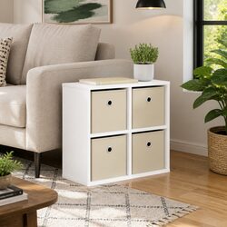 Modern White Sideboard with Drawer for Organized Living