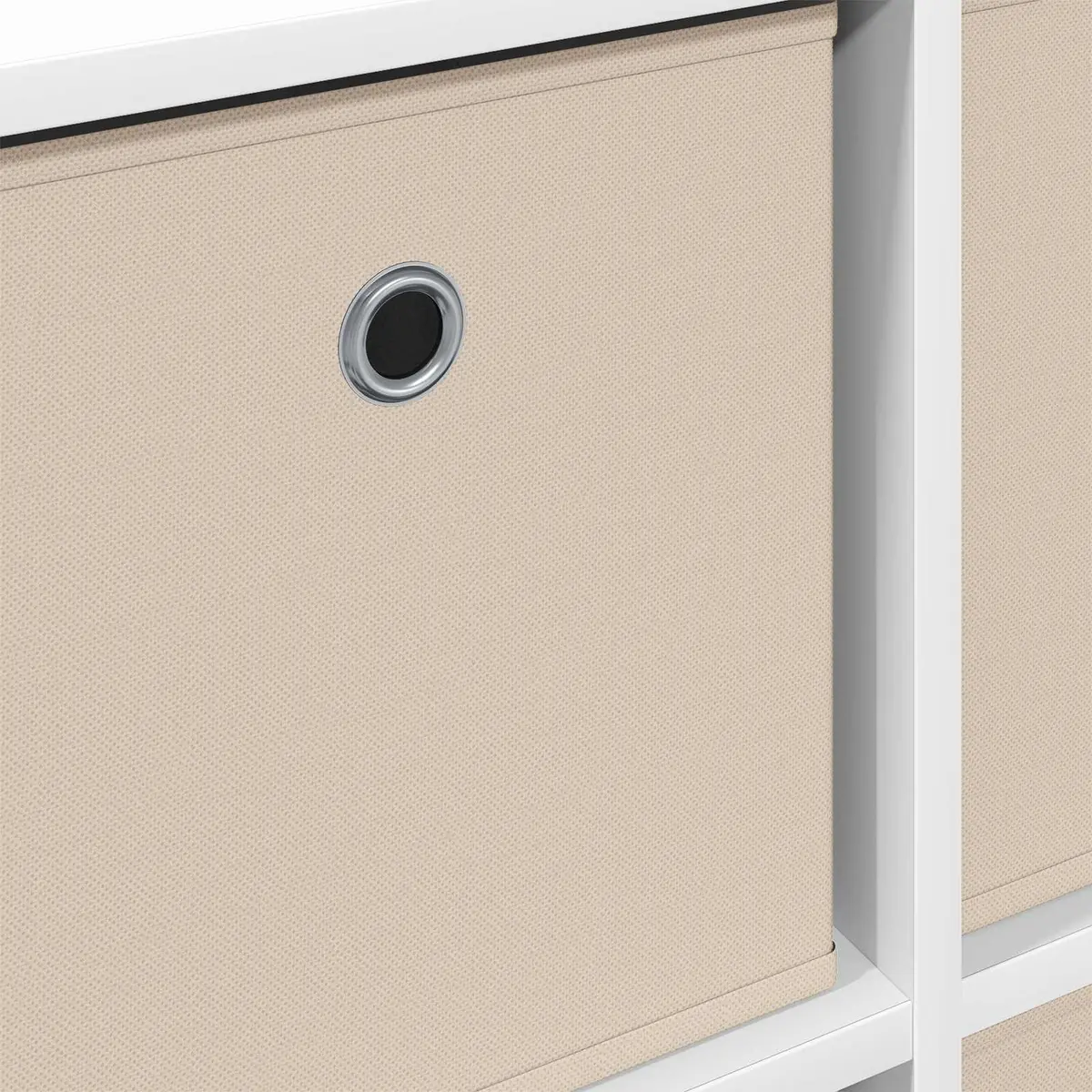 White Sideboard with Drawer Modern Storage Cabinet Living Room Furniture 68.5cm