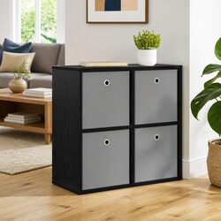 Modern Black Sideboard with Drawer for Storage