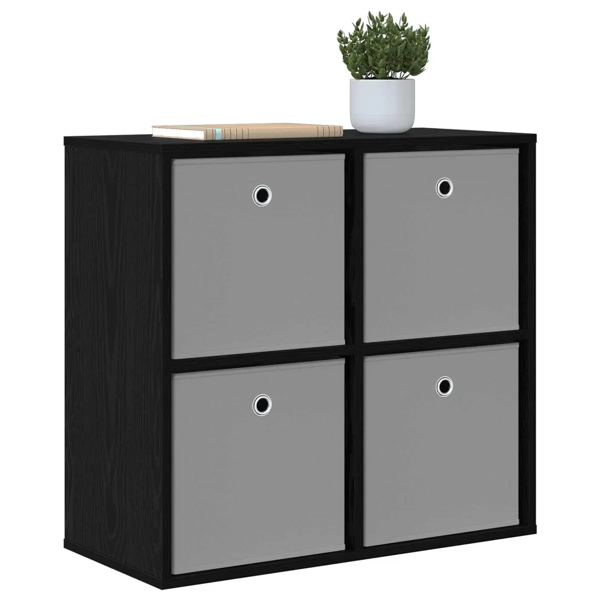 Black Sideboard with Drawer for Storage