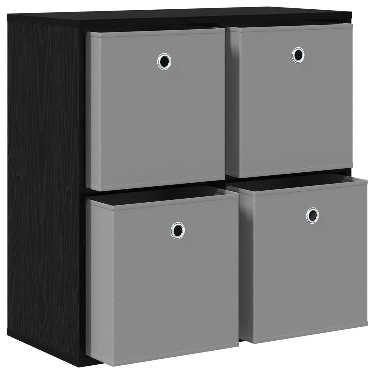 Black Sideboard with Drawer for Storage