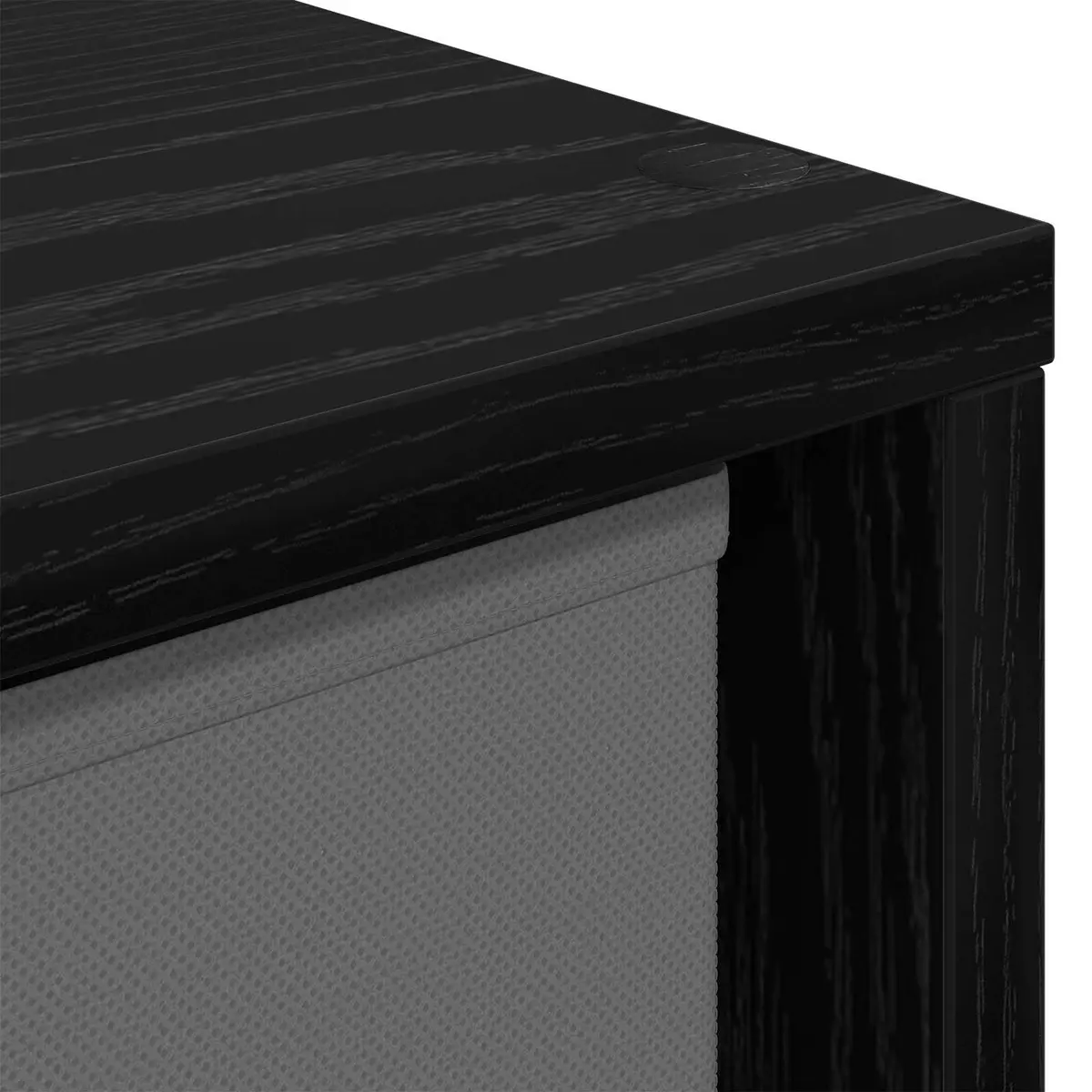 Black Sideboard with Drawer for Storage