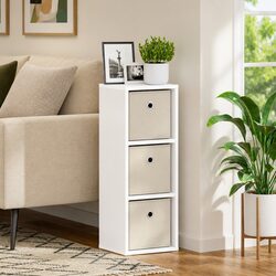 Inviting White Sideboard with Drawer for Living Spaces