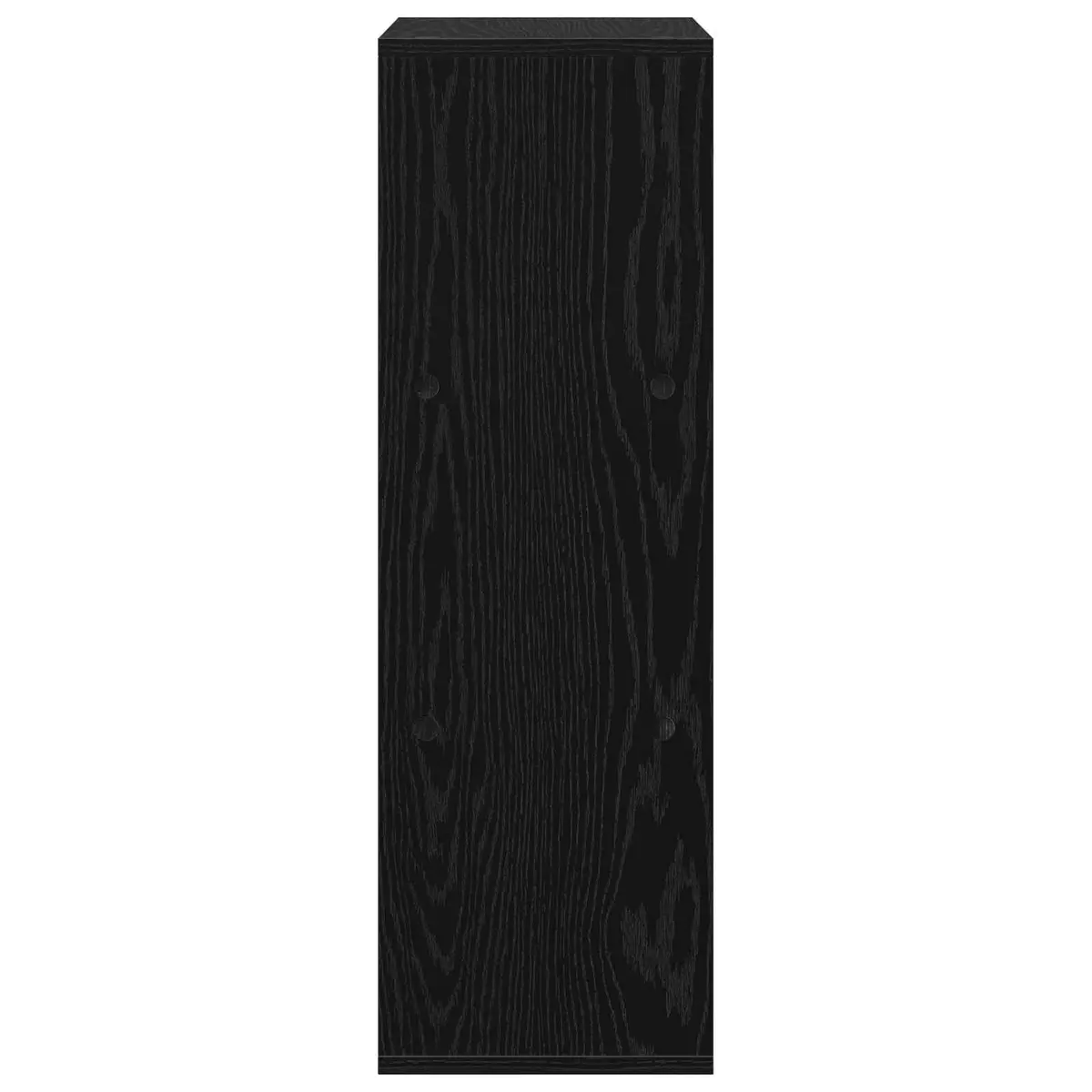 Sideboard Modern Black Oak 30.5 x 27 x 84.5 cm Engineered Wood Storage Cabinet