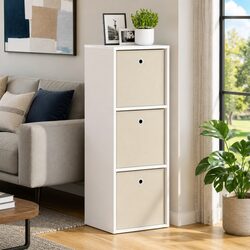 Stylish White Sideboard with Drawer for Cozy Living Spaces