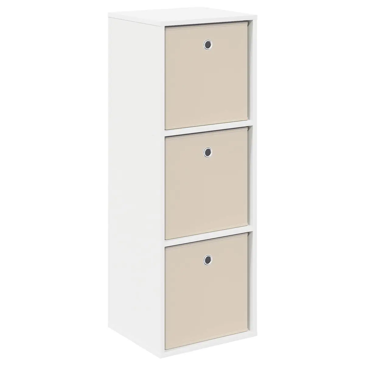 White Sideboard with Drawer Modern Storage Cabinet Living Room Furniture