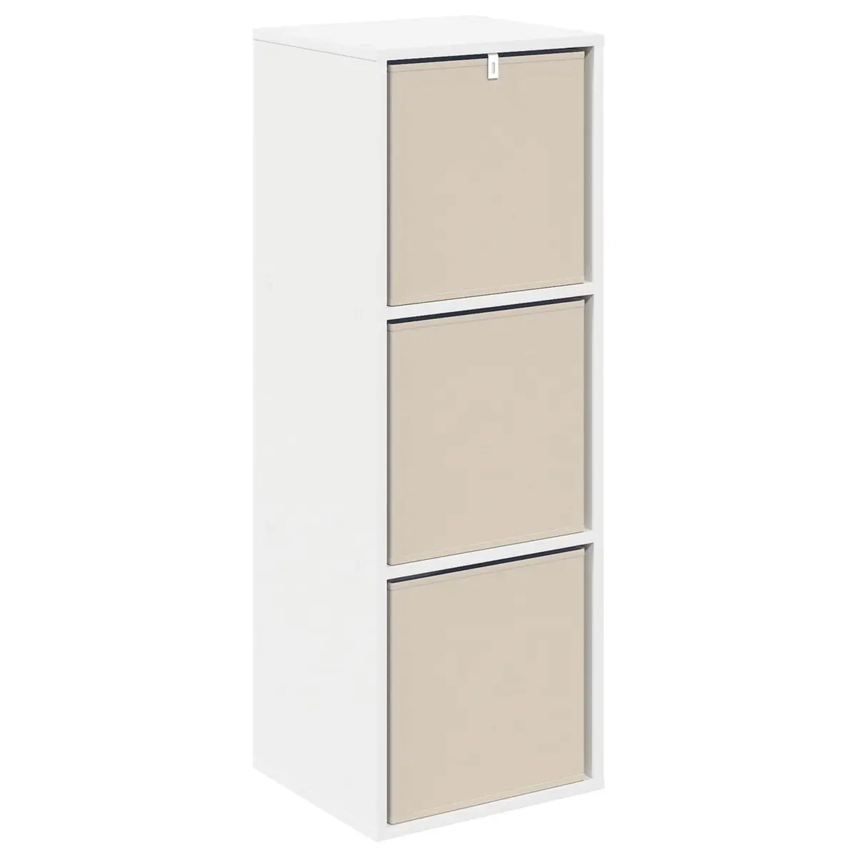 White Sideboard with Drawer Modern Storage Cabinet Living Room Furniture