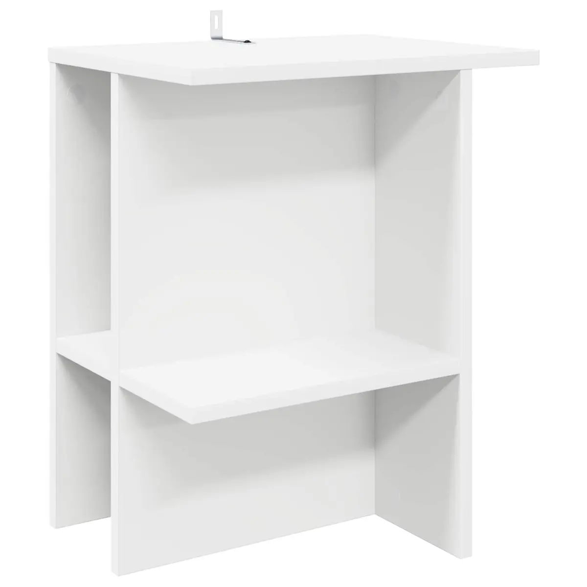 Coffee Table White Modern 40 x 30 x 49 cm Engineered Wood