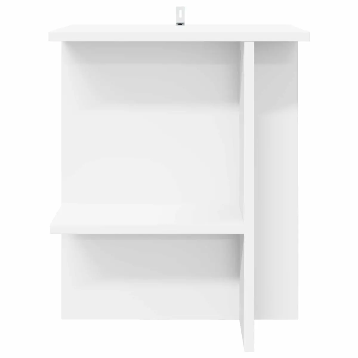 Coffee Table White Modern 40 x 30 x 49 cm Engineered Wood