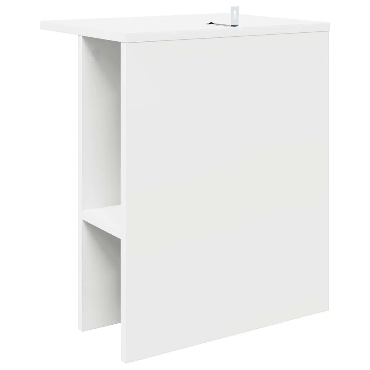 Coffee Table White Modern 40 x 30 x 49 cm Engineered Wood