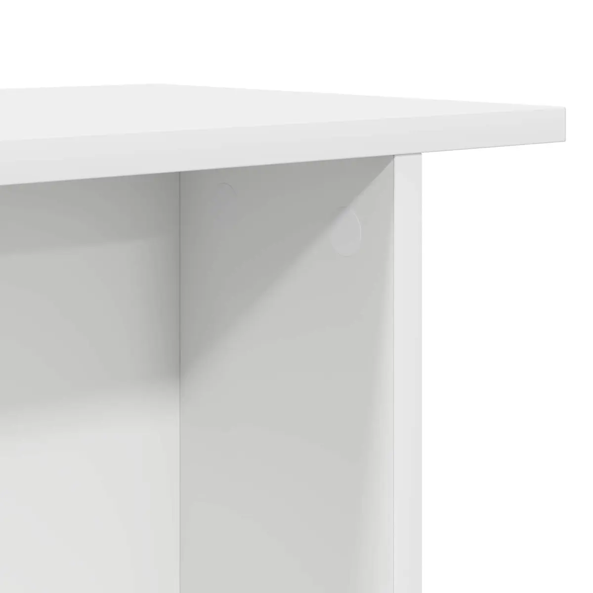 Coffee Table White Modern 40 x 30 x 49 cm Engineered Wood