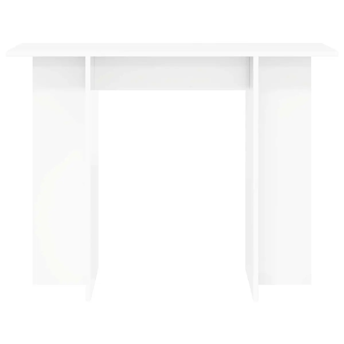 White Console Table 100x30x75cm for Living Spaces