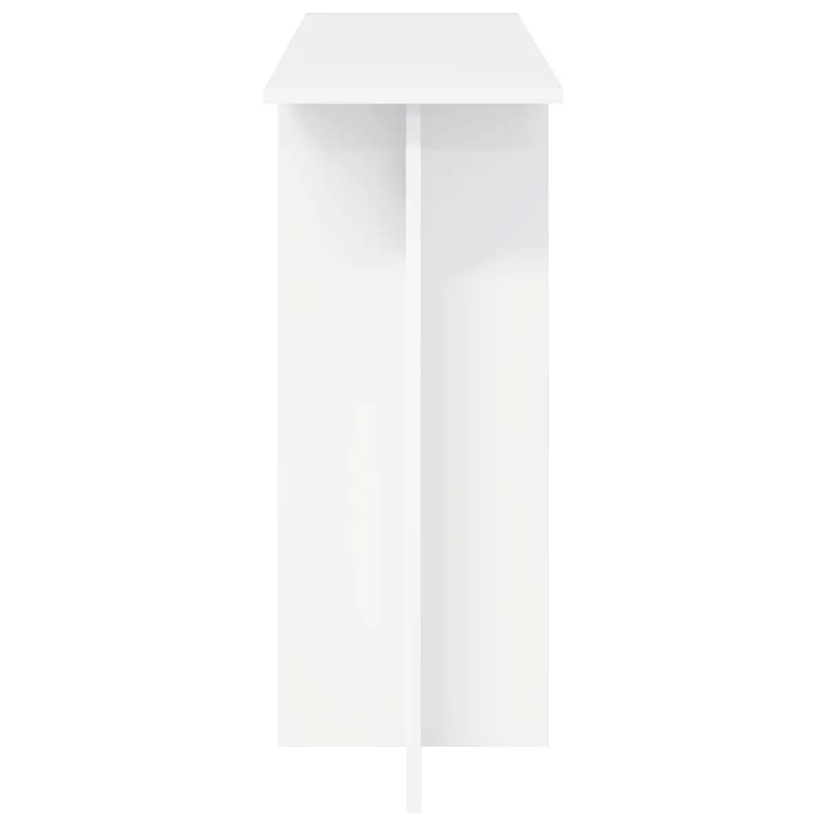White Console Table 100x30x75cm for Living Spaces