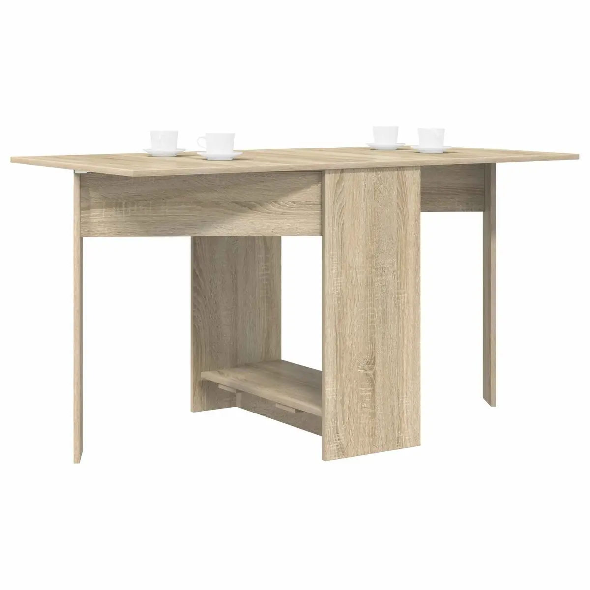Extendable Dining Table for Kitchen and Dining Areas