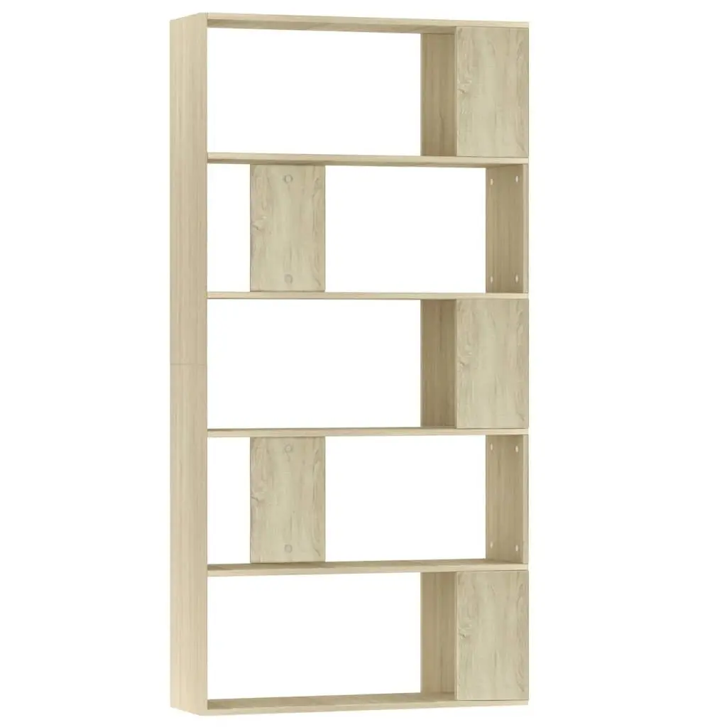 Book Cabinet Room Divider in Brown