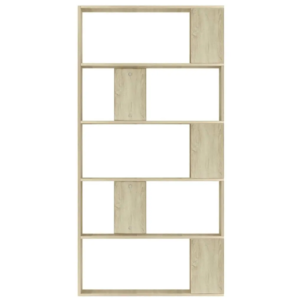 Book Cabinet Room Divider in Brown