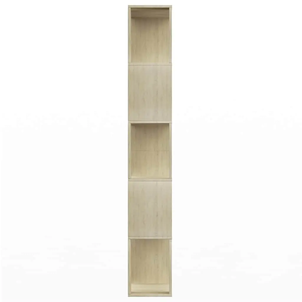 Book Cabinet Room Divider in Brown