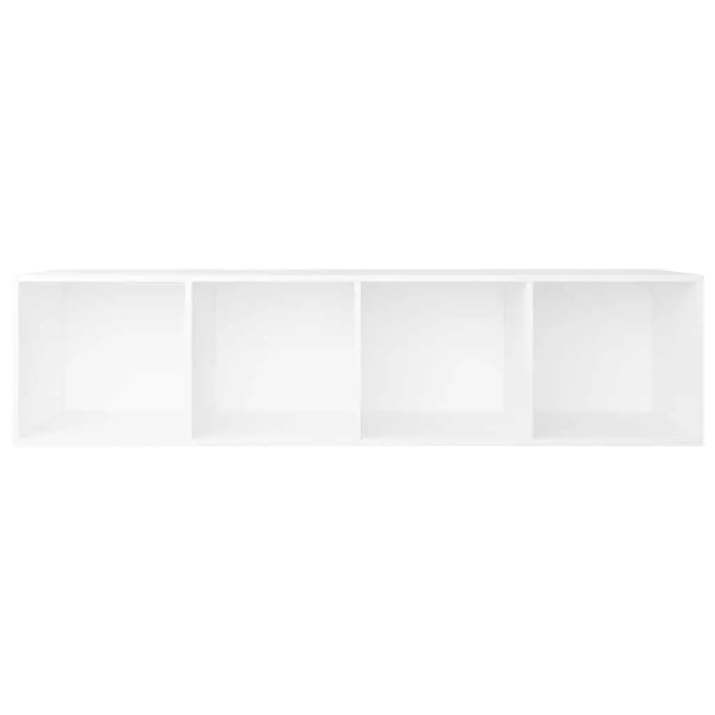 White Book Cabinet with 4 Shelves