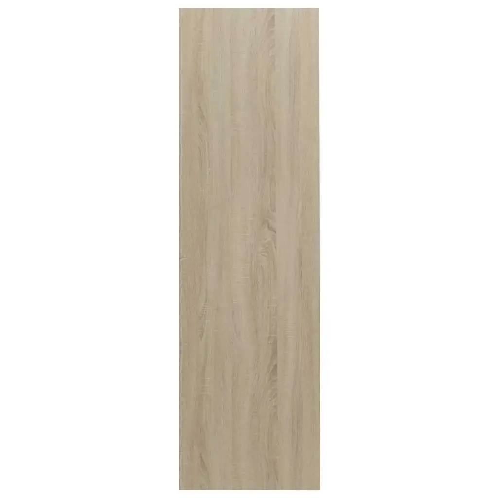 Sonoma Oak 8 Compartment Book Cabinet for Home Storage
