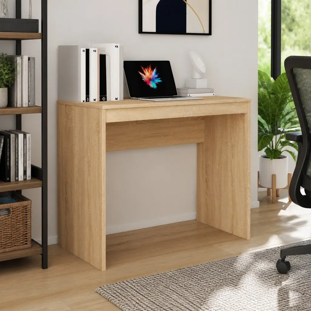 Engineered Wood Desk for Home and Office 90x40x72 cm
