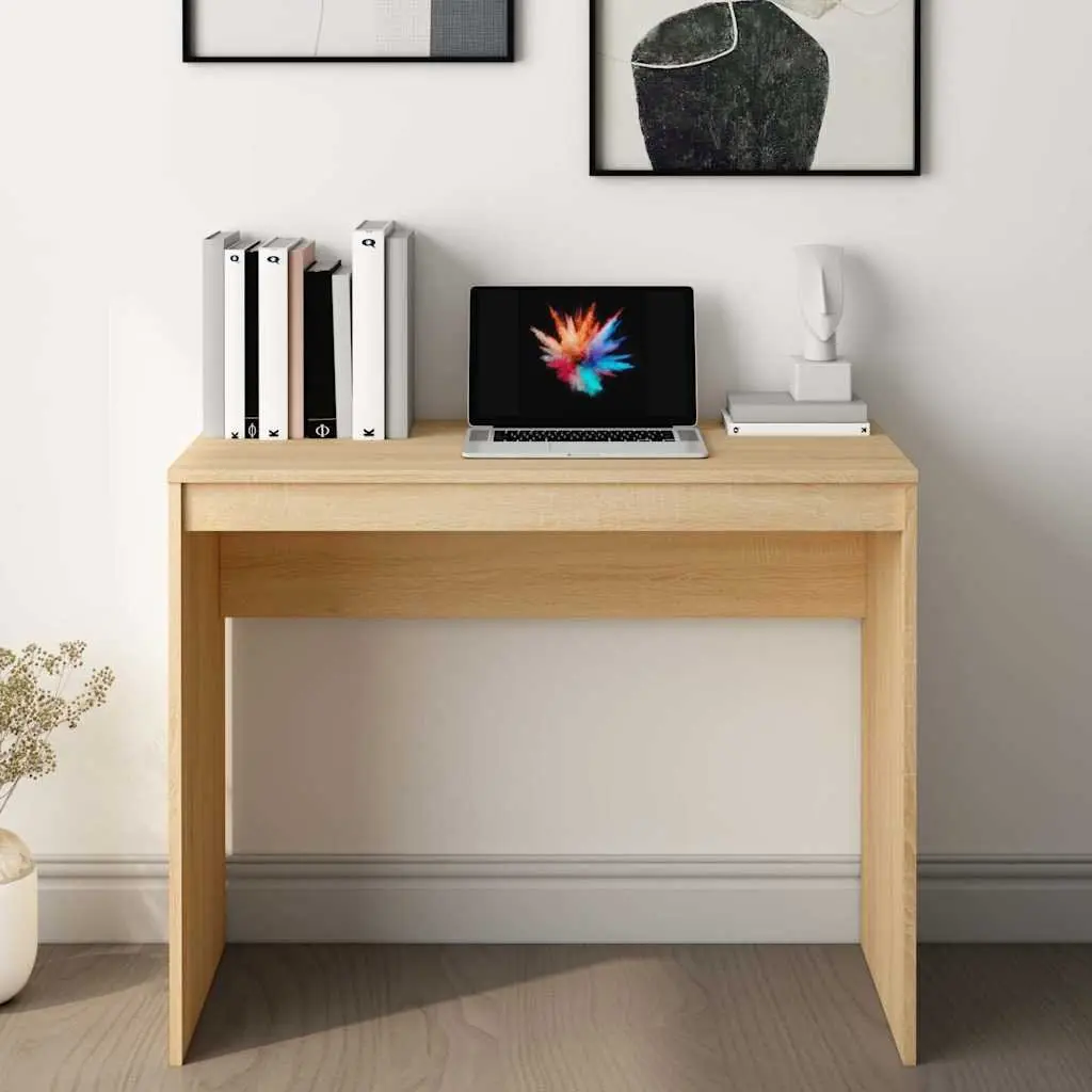 Engineered Wood Desk for Home and Office 90x40x72 cm