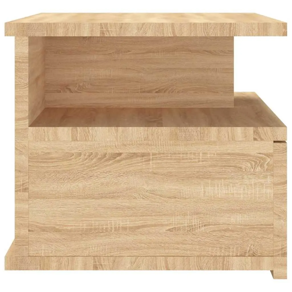 Sonoma Oak Floating Nightstand Wall-Mounted Storage