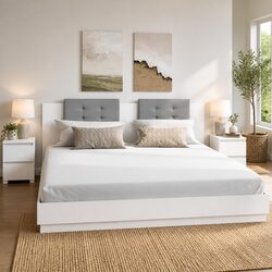 Charming White Bedside Cabinets for Cozy Spaces