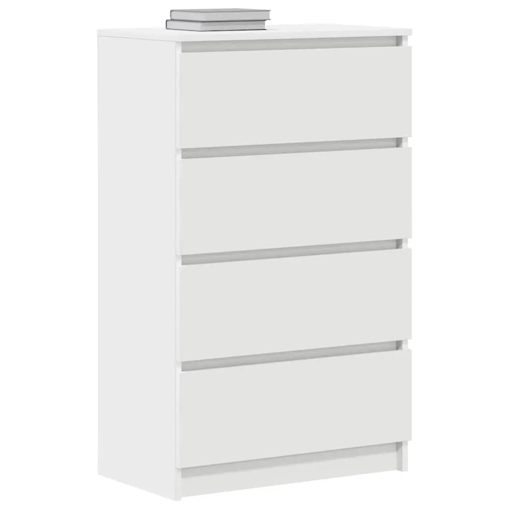 Sideboard White Storage Cabinet Engineered Wood Buffet Console Table Living